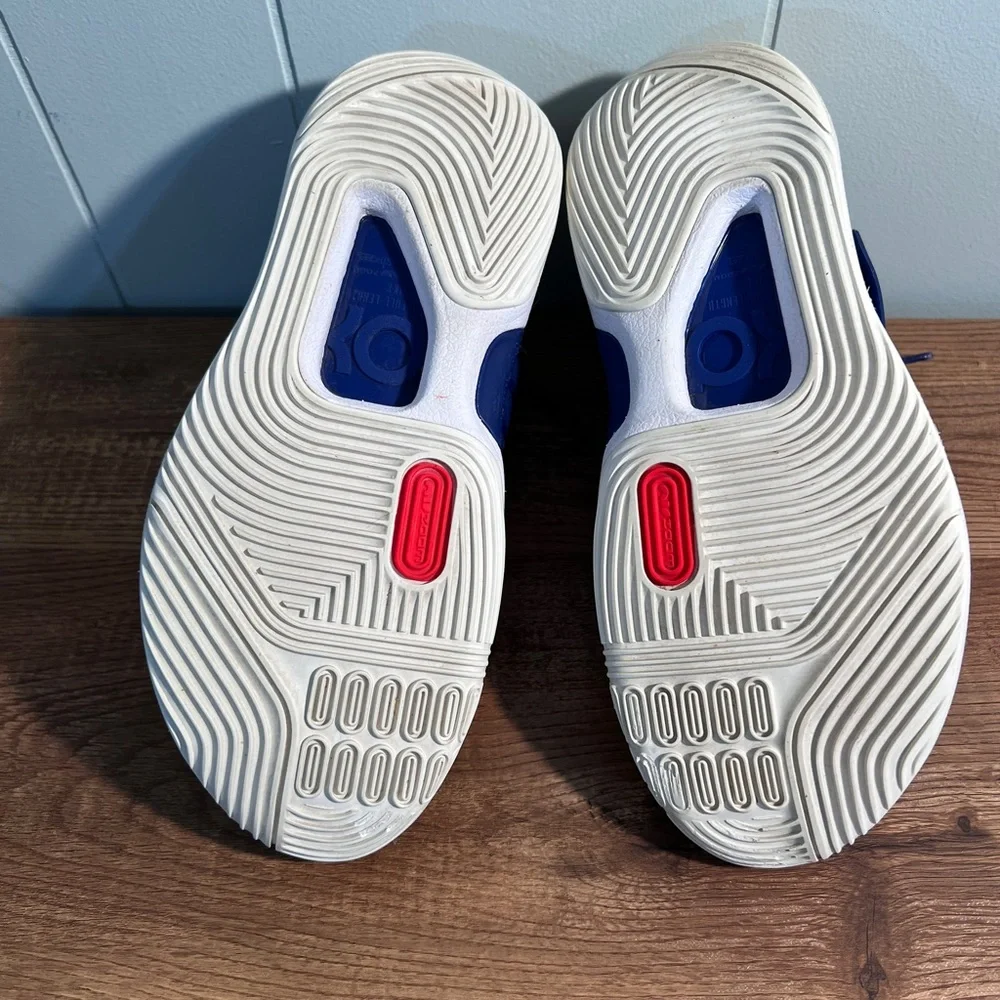 Nike KD 14 Psychedelic Men’s Basketball Shoes Deep Royal Blue/Pale Coral/Coconut - Picture 8 of 16